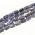 Fazettált Tanzanit Téglalap Oszlop Ásványgyöngy Gyöngyfüzér 6-12x6-7mm