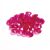 Fazettált Pink Rózsaszín (37) Üveg Prizma Medál Csüngő Dísz Napfogó 8x4mm