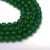Fazettált Zöld Jade Ásványgyöngy 6mm