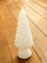 Fehér Fenyőfa Karácsonyfa Gyertya 23cm