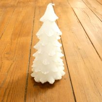 Fehér Fenyőfa Karácsonyfa Gyertya 20cm