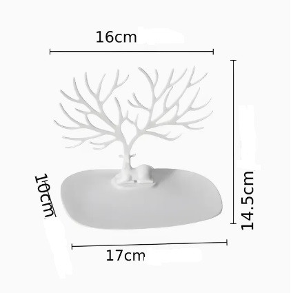 Fehér Szarvas Karkötő Ékszer Állvány Ékszerállvány