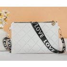 Fehér (15) Műbőr Válltáska Kistáska 15x21cm