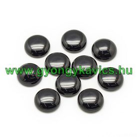 Fekete Achát Kaboson 8mm