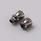 Fekete Színű Csavaros Nyaklánc Karkötő Ékszer Kapocs Zár 11x4,5mm