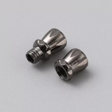 Fekete Színű Csavaros Nyaklánc Karkötő Ékszer Kapocs Zár 11x4,5mm