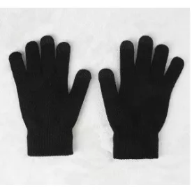Fekete Kötött Kesztyű