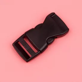   Fekete Műanyag Csat Kapocs (2) Parakord Karkötő Öv Táska 50x25x9mm