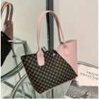 Fekete Rózsaszín (9) Műbőr Kézitáska Kistáska 19x15cm