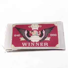Felvarrható Felvarró Winner Nyertes 1940 1990 (17) 50x97mm