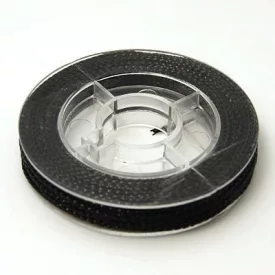 Fényes Fekete (3) Kordszál 0.6mm 10m