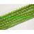 Fényes Zöld Lávakő Ásványgyöngy 6mm
