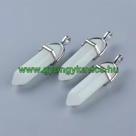 Foszforeszkáló Ásvány Medál 40x13mm