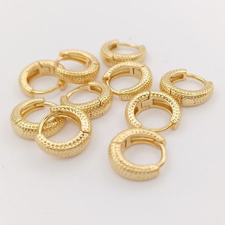 18K Aranyozott Fülbevaló