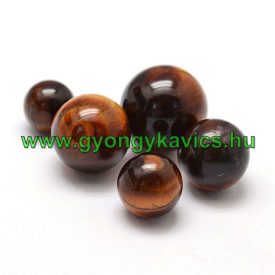 Fúratlan Tigrisszem Ásványgyöngy 10mm