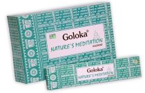   Goloka Természetes Meditáció Nature's Meditation Illatú Füstölő
