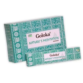   Goloka Természetes Meditáció Nature's Meditation Illatú Füstölő