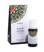   Goloka Black Opium Fekete Ópium Díszdobozos Indiai Prémium Illóolaj