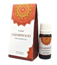   Goloka Cedarwood Cédrusfa Díszdobozos Indiai Prémium Illóolaj