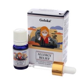   Goloka Allergia Enyhítésére Indiai Prémium 100%-os Természetes Higítatlan Illóolaj Allergy Relief