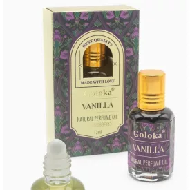   Goloka Vanilla Vanília Díszdobozos Indiai Prémium Natúr Parfümolaj