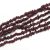 Gránát Gránátkő Splitter Ásványtörmelék Ásványgyöngy Gyöngyfüzér 4-6mm (84cm)
