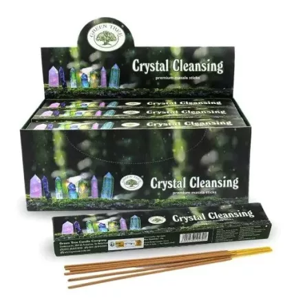Green Tree Crysta Cleansing Kristály Ásvány Tisztítás Füstölő
