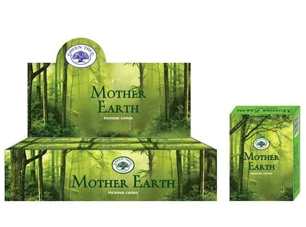 Green Tree Mother Earth Anyaföld Földanya Füstölő Kúp (10db)