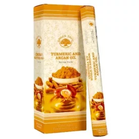   Green Tree Kurkuma és Argánolaj Turmeric and Argan Oil Illatú Füstölő