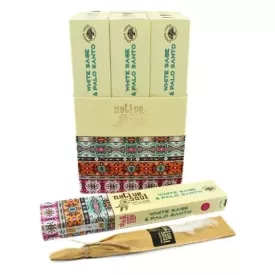   Green Tree Native Soul Szent Fa Fehér Zsálya Palo Santo White Sage Füstölő