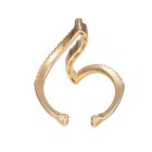 Arany Színű Cirkónia Strasszos Gyűrű