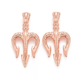 Rózsaarany Színű Szigony Medál 21x10,5mm