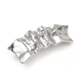 Ezüst Színű Fém Francia Hajcsat