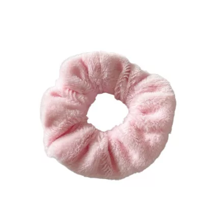 Rózsaszín Színű Plüss Hajgumi