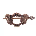 Vörösréz Színű Fém Hajtű