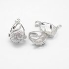 Hattyú Angyalhívó Ezüst Színű Medál Nyaklánc 29x22x19mm