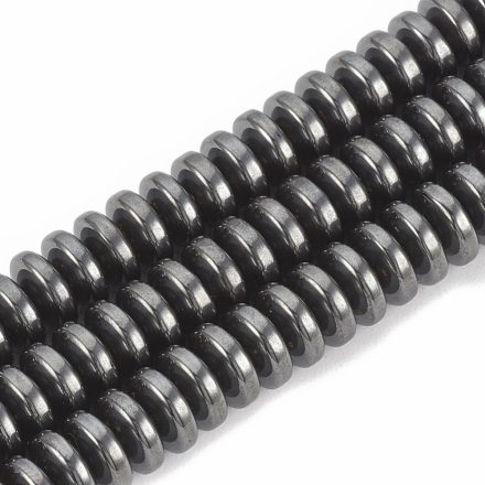 Hematit Ásványgyöngy Korong 6x3mm