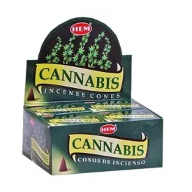   Hem Cannabis Kannabisz Vadkender Füstölő Kúp (Doboza sérült)