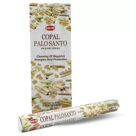 Hem Copal Palo Santo Kopál Gyanta Szent Fa Füstölő