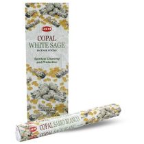 Hem Copal White Sage Kopál Fehér Zsálya Füstölő