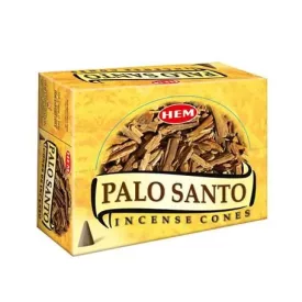 Hem Palo Santo Szent Fa Illatú Füstölő Kúp