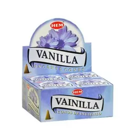 Hem Vanilla Vanília Illatú Füstölő Kúp