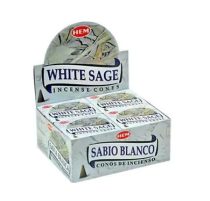 Hem White Sage Fehér Zsálya Illatú Füstölő Kúp