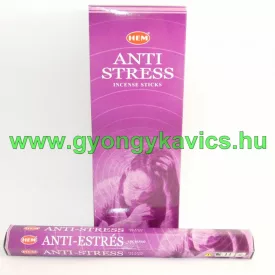 Hem Stresszoldó Anti Stress Füstölő