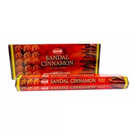 Hem Szantál Fahéj Sandal Cinnamon Illatú Füstölő