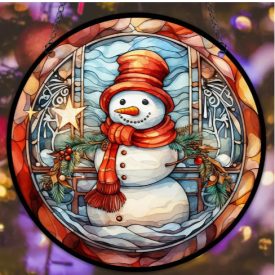 Hóember Karácsonyi (72) Napfogó 15cm