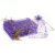Lila Hold Csillag Organza Tüll Díszzacskó Dísztasak 9x7cm
