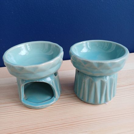 Illóolaj Párologtató Mécsesház Aromalámpa Türkiz 7cm
