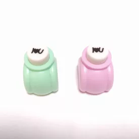 Türkiz I Love You Szeretlek Papírlyukasztó 33x26x32mm