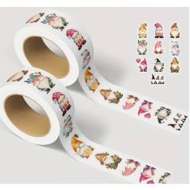 Karácsonyi Manók (164) Matrica Kerek 23x34mm (25db)